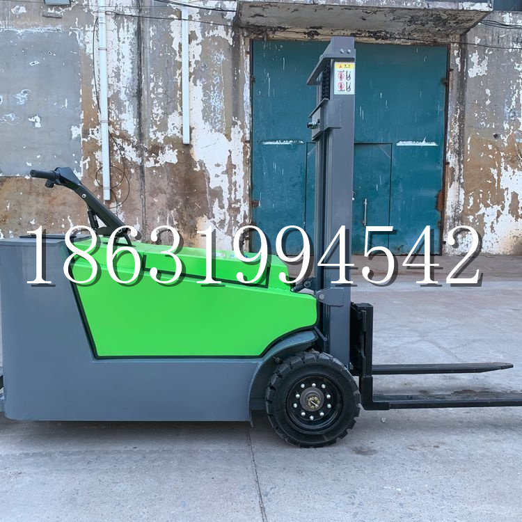 马关县小型电动叉车1吨2吨步行站驾式电瓶堆高充电装卸车液压升降车铲车